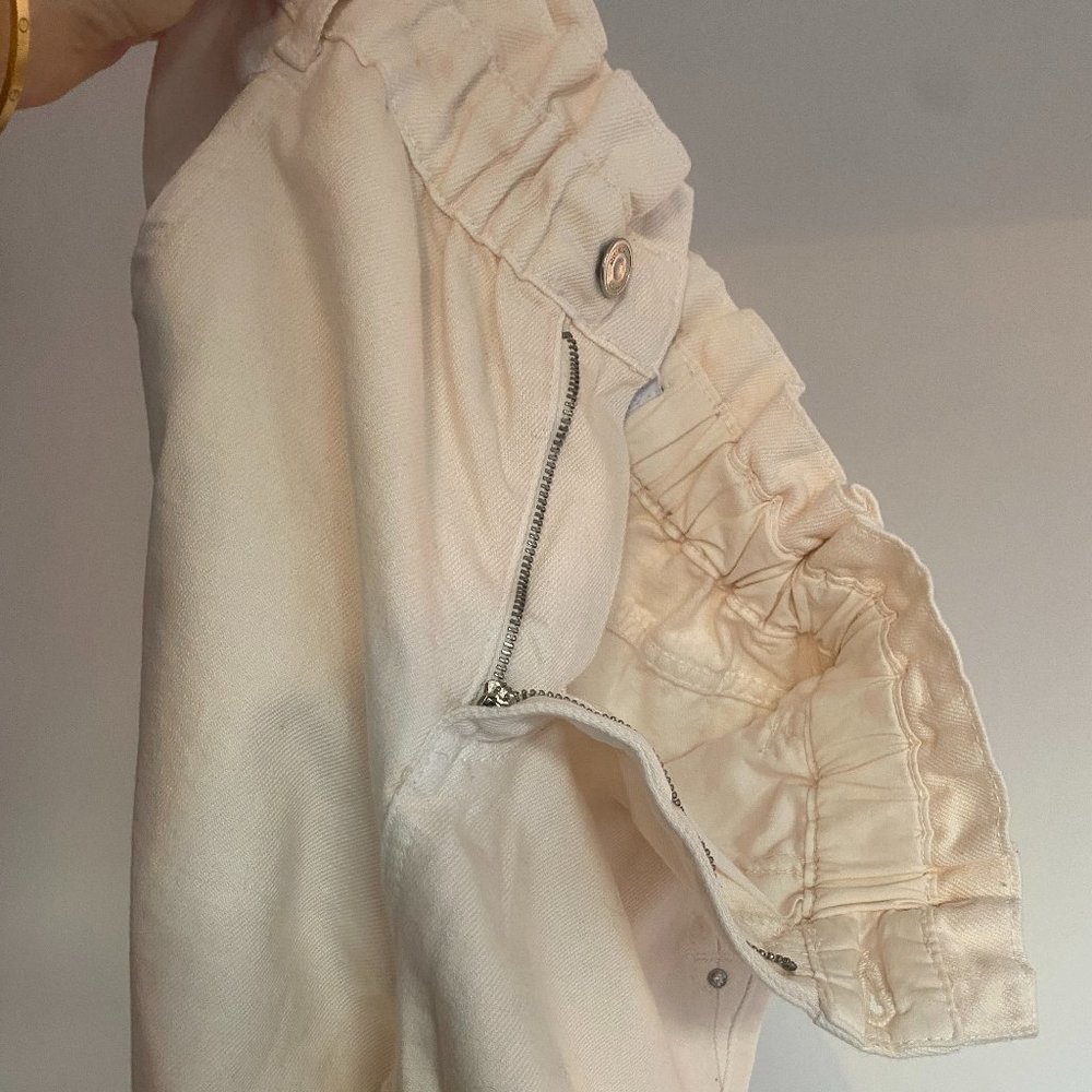 Cream Zara Jeans